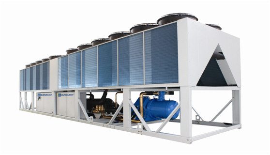 O refrigerador de refrigeração do parafuso do ajuste da capacidade ar contínuo com refrigerador controla o sistema
